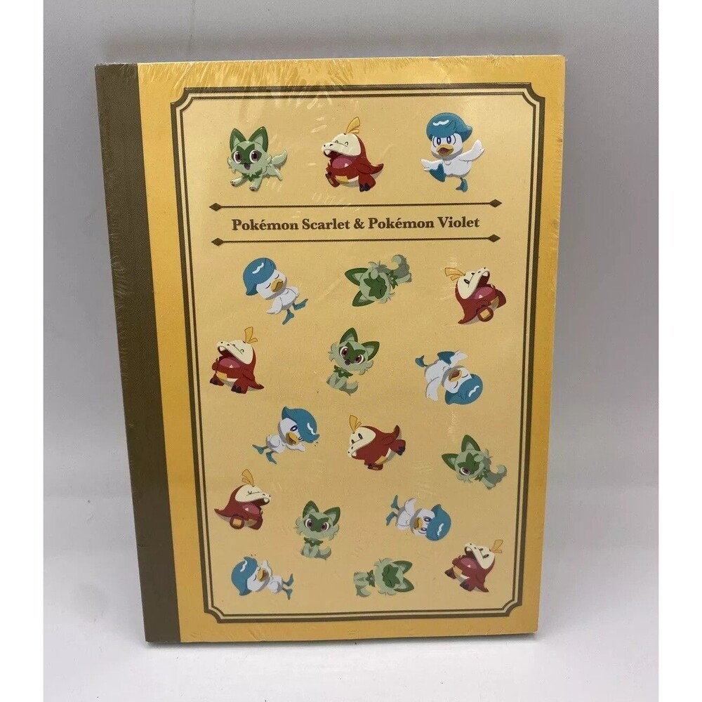 Pokemon Scarlet And Violet My Nintendo Notebook Sealed New